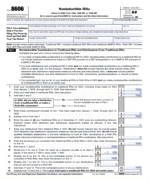 8606 tax form - blog image