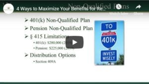 4 ways to maximize benefits webinar_ Willis Johnson & Associates 