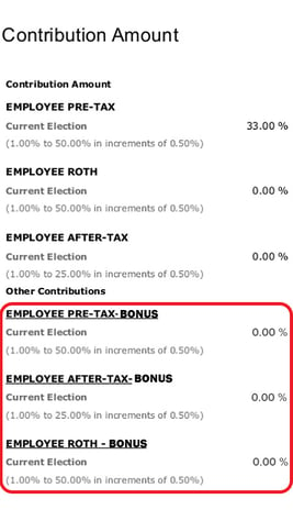 netbenefits - bonus contributions to 401k